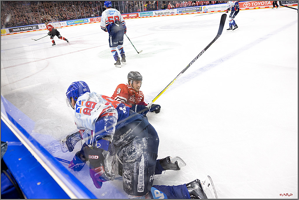 PENNY DEL; Koelner Haie-Adler Mannheim; Koeln, 17.03.2023